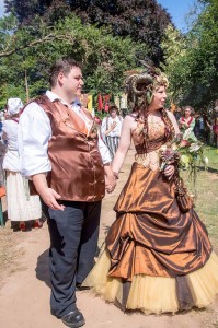 Braut und Bräutigam 
